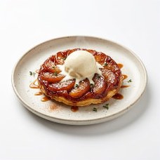 Warm Apple Tarte Tatin
