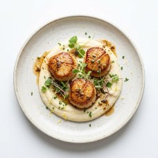 Pan-Seared Scallops
